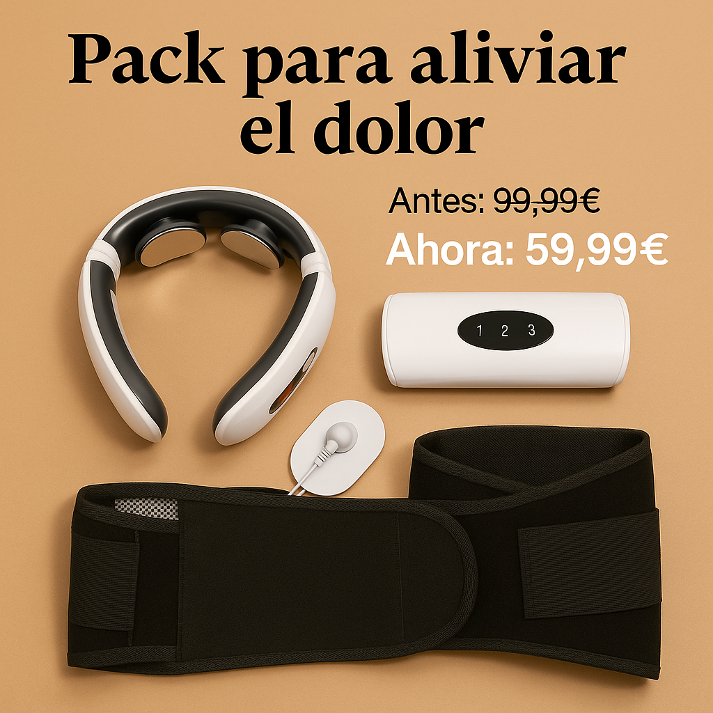 Masajeador de cuello Bibrazen mas corrector de postura