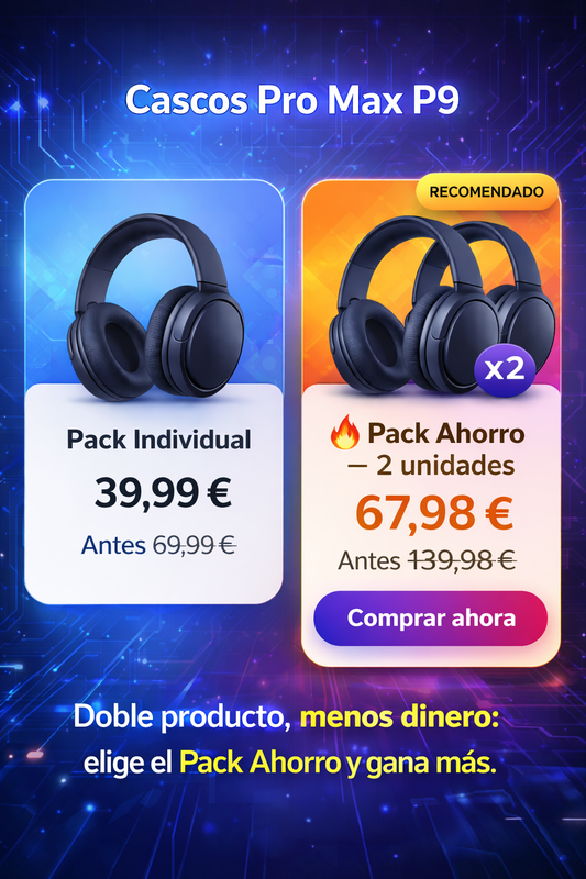 Cascos  PRO MAX  SONIC  P9