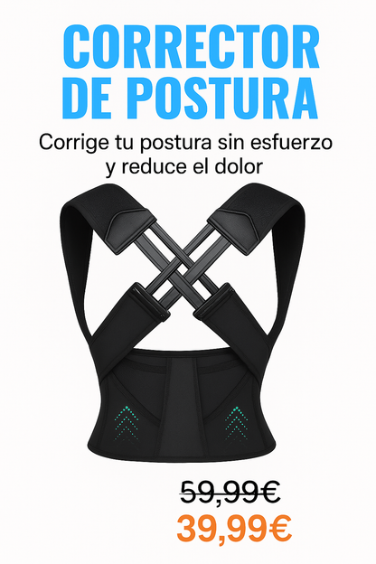 Corrector de Postura Ergonómico SmartAlign.