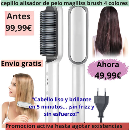 Cepillo Alisador Pelo MagicLiss Brush