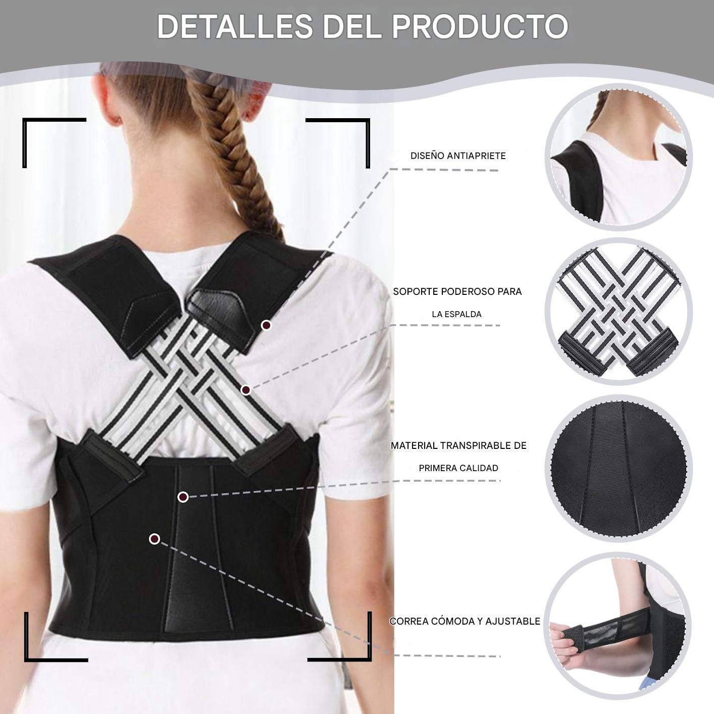 Corrector de Postura Ergonómico SmartAlign.