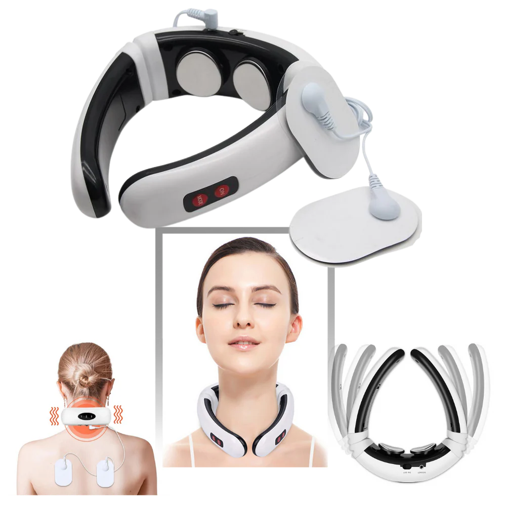 Masajeador de cuello y espalda electromagnético vibrazen